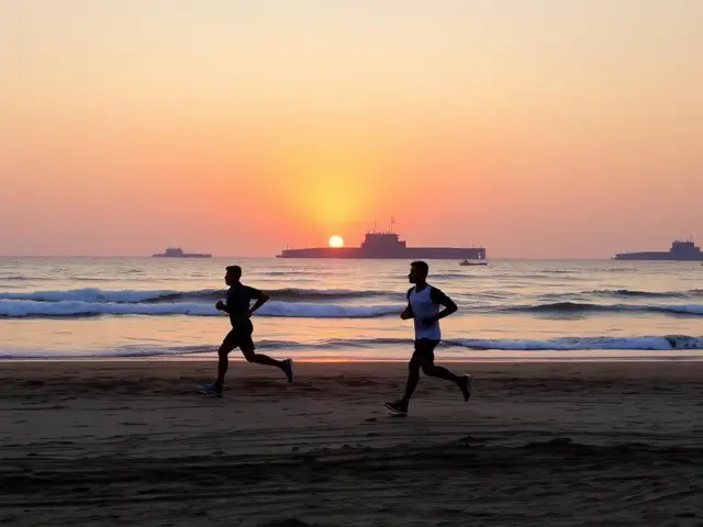 RK Beach Sunrise Walk